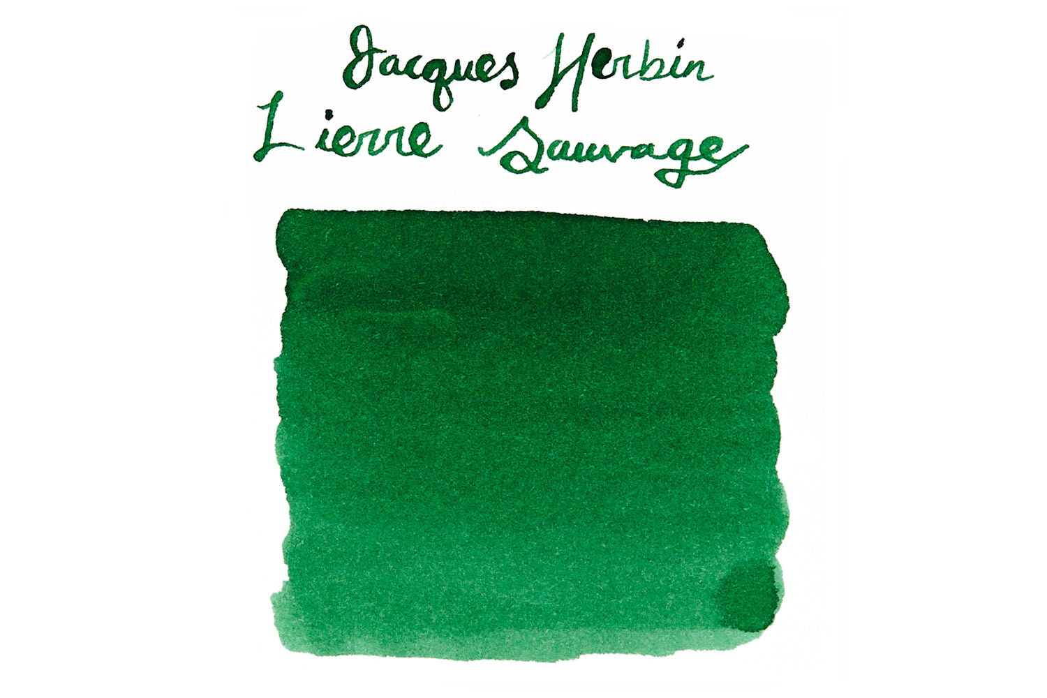 Jacques Herbin Lierre Sauvage ink swab