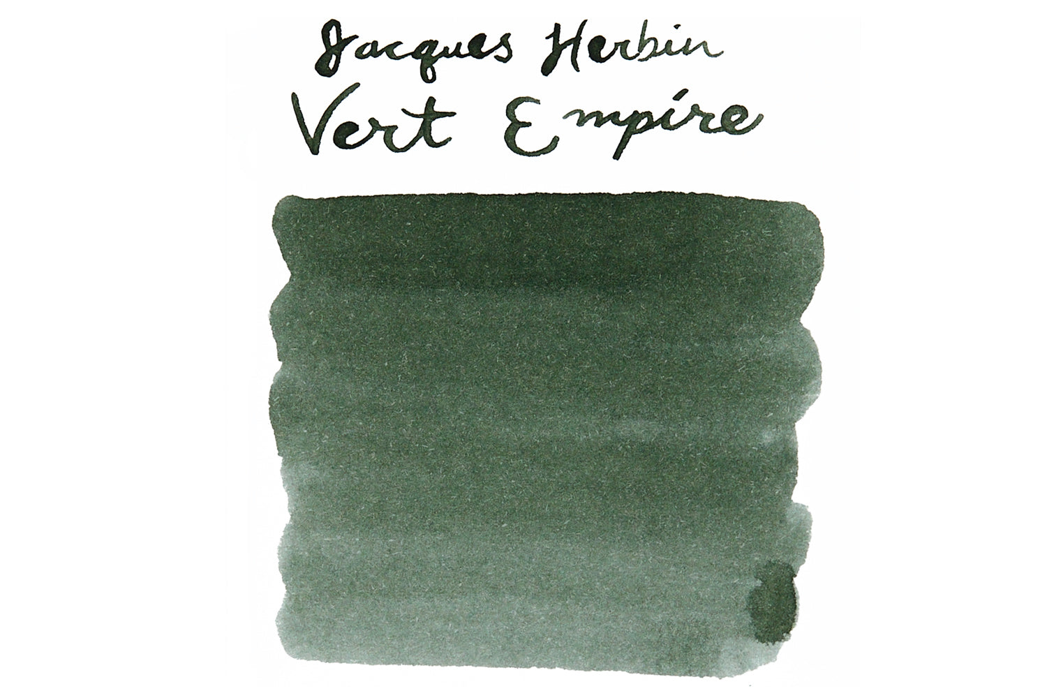 Jacques Herbin Vert Empire ink swab