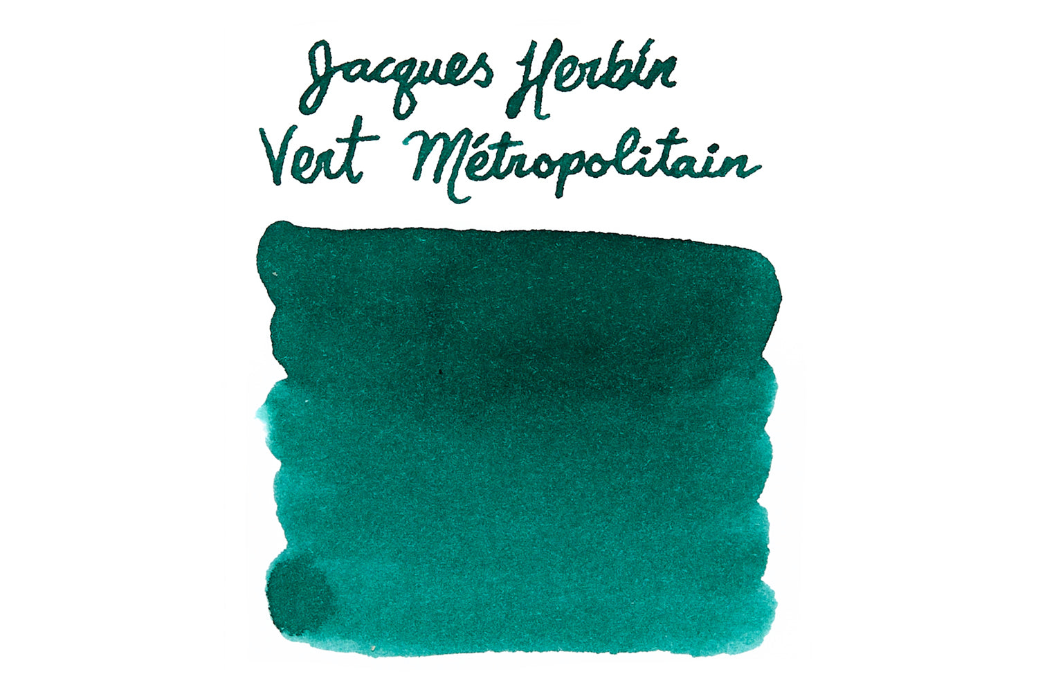 Jacques Herbin Vert Métropolitain fountain pen ink