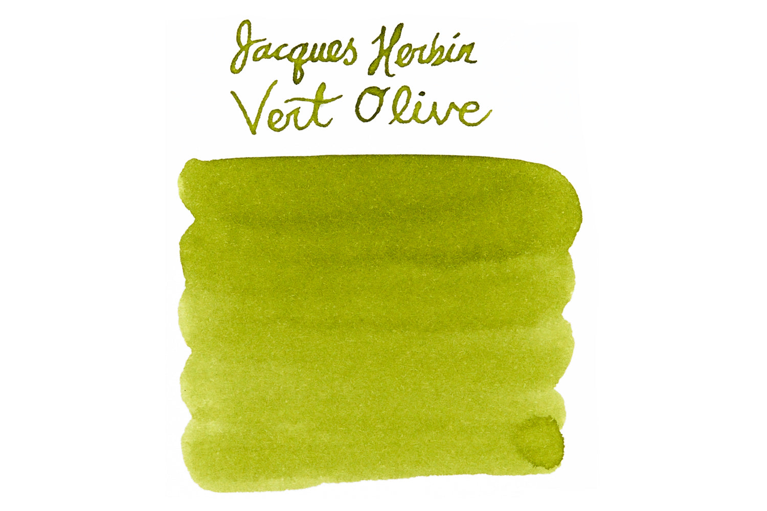 Jacques Herbin Vert Olive ink swab