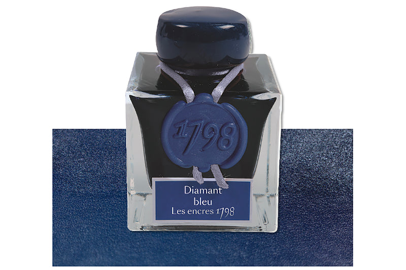 Jacques Herbin 1798 Diamant Bleu  - 50ml Bottled Ink