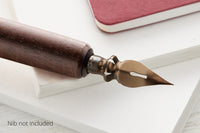 Kakimori Walnut Wood Nib Holder