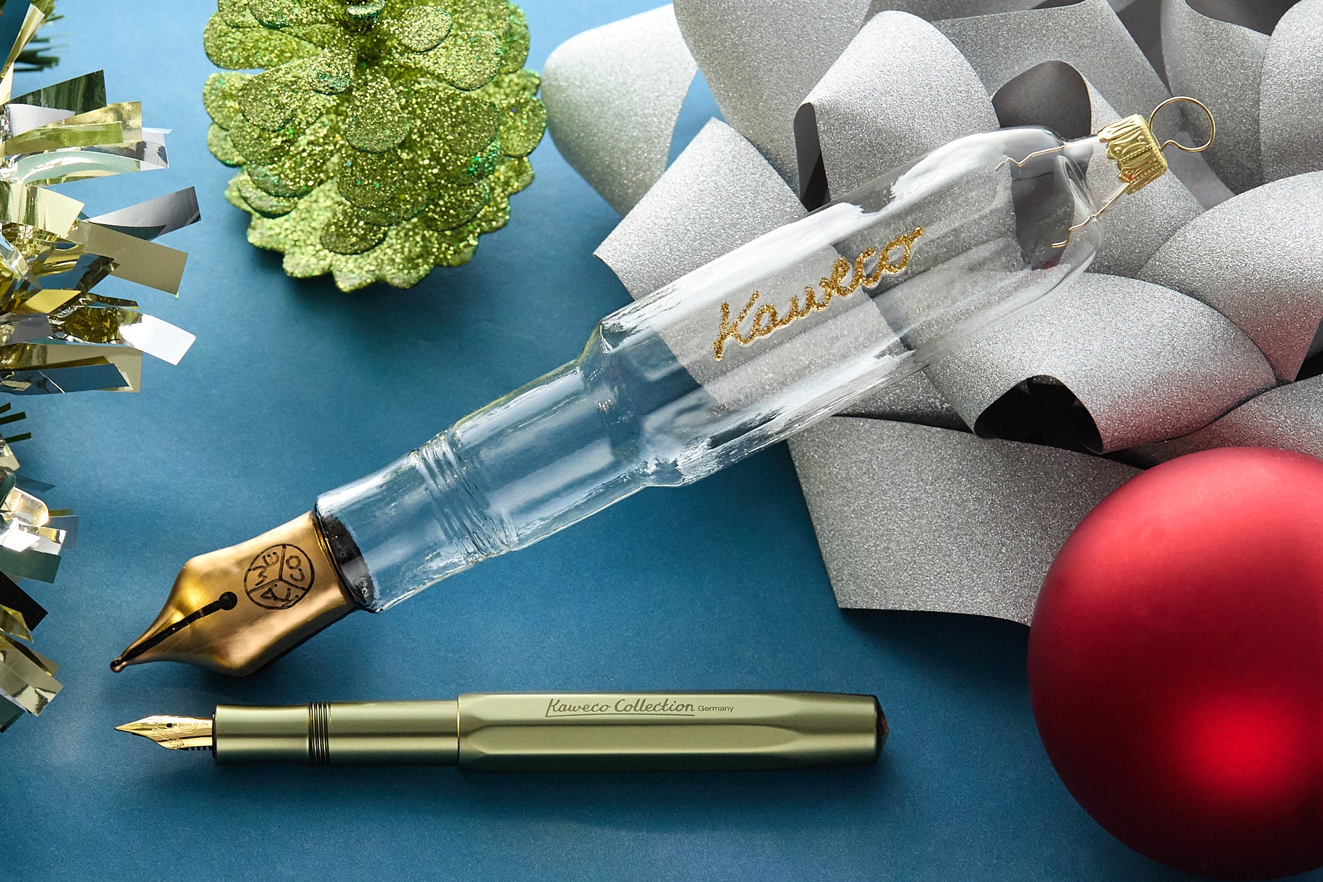 Kaweco Clear Glass Fountain Ornament