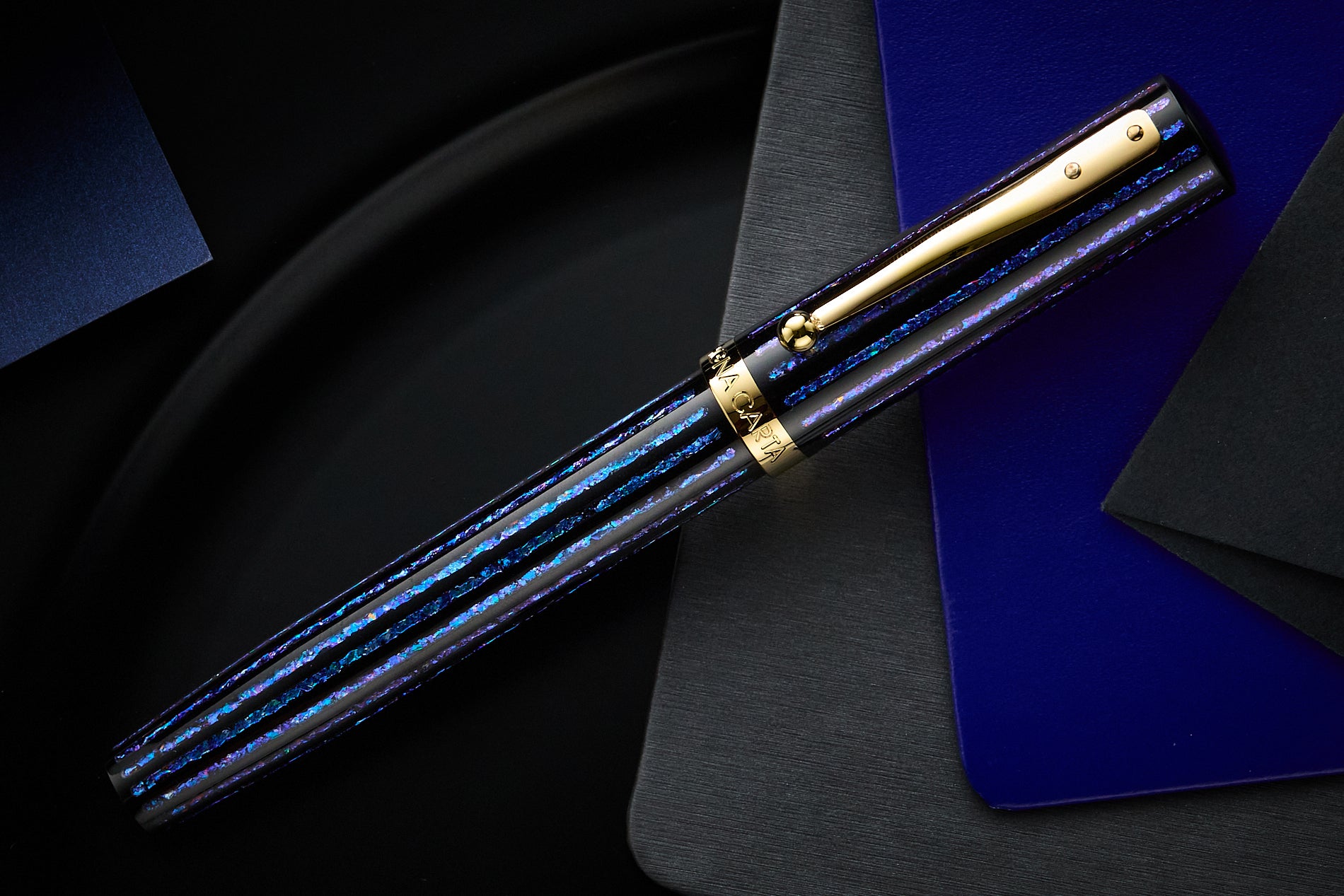 Magna Carta Mag 600 Fountain Pen - Raden Modern Blue/Black (Special Edition)