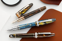 Maiora Ogiva Fountain Pen - Orange/Brown