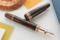 Maiora Ogiva Fountain Pen - Orange/Brown