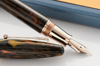 Maiora Ogiva Fountain Pen - Orange/Brown