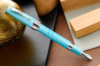 Montegrappa Regal Year of the Dragon Fountain Pen - Laguna Blue (Limited Edition)