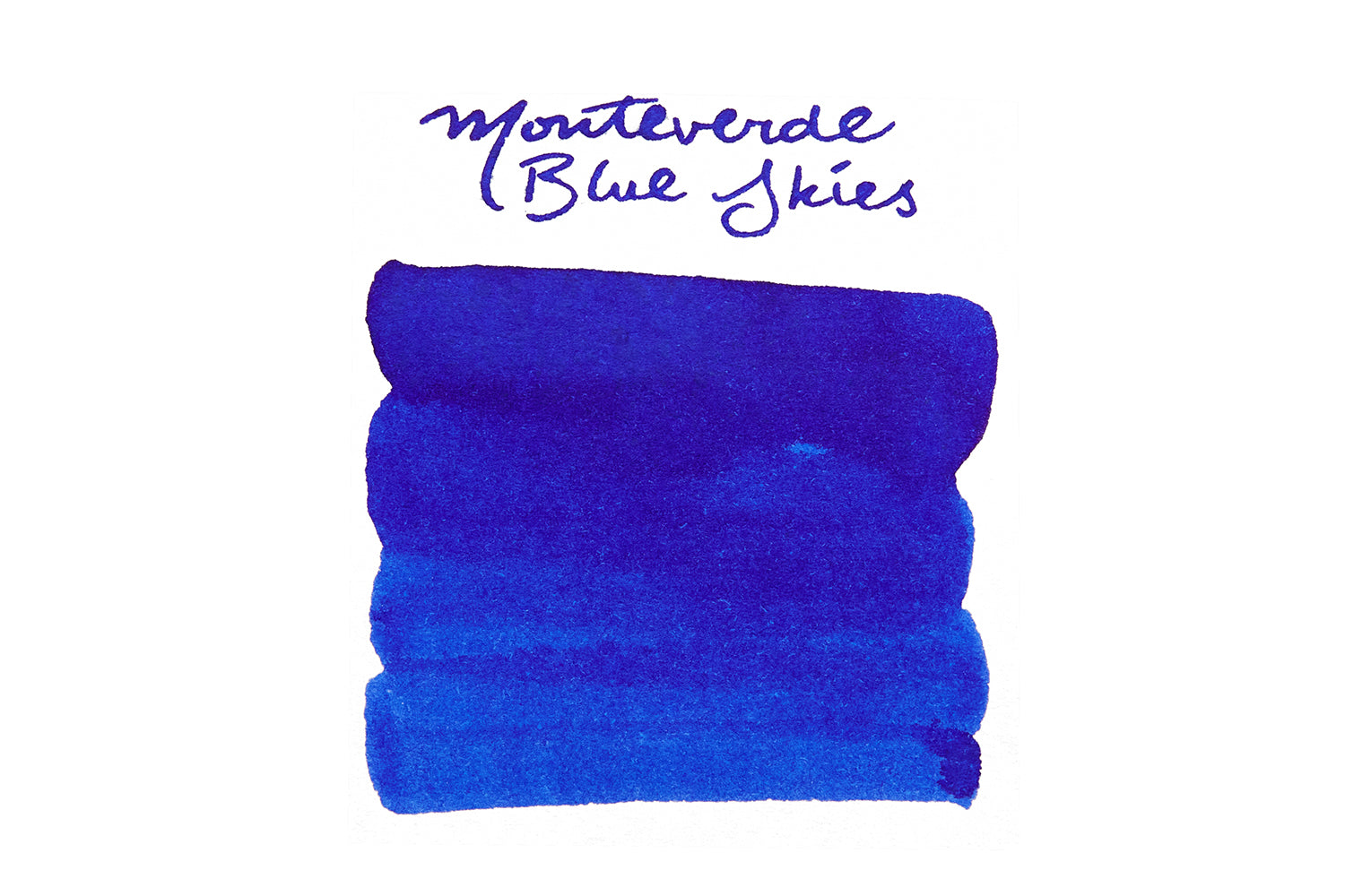 Monteverde Blue Skies fountain pen ink