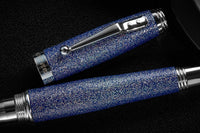 Monteverde Invincia Fountain Pen - Blue Sparkle City (Special Edition)