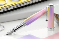 Monteverde Invincia Deluxe Fountain Pen - Lilac/Yellow Ombré (Limited Edition)