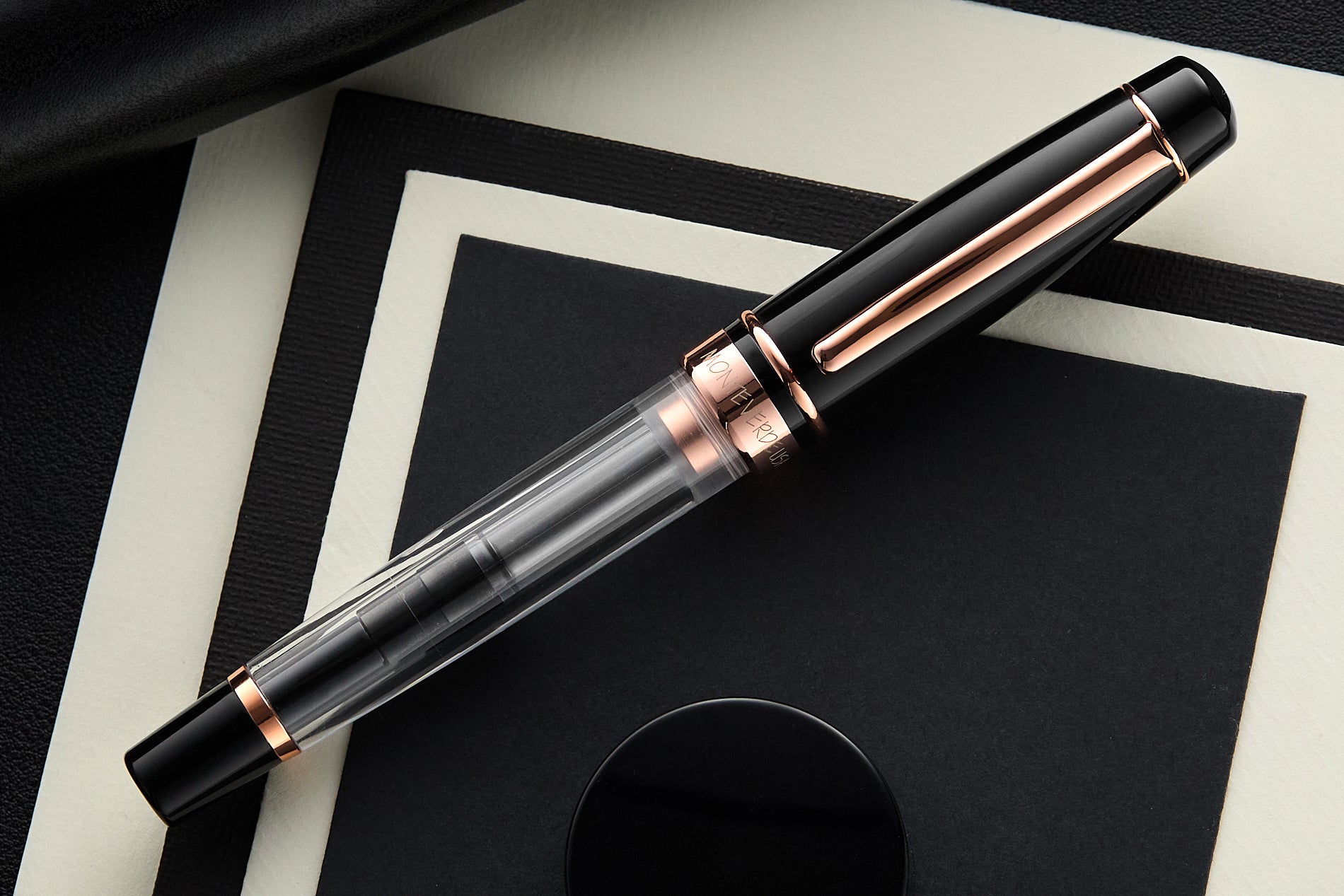 Monteverde Prima Piston Fountain Pen - Black (Special Edition)