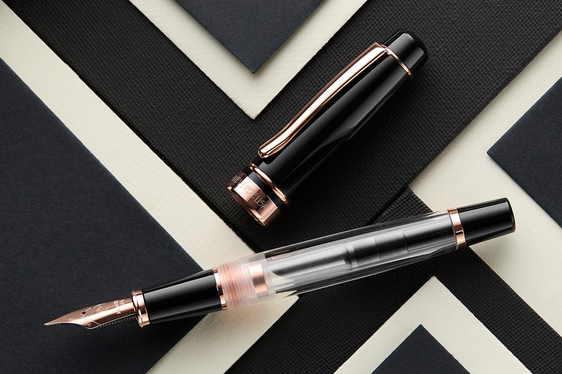 Monteverde Prima Piston Fountain Pen - Black (Special Edition)