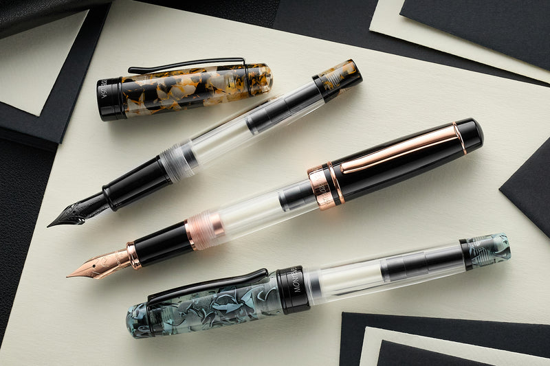 Monteverde Prima Piston Fountain Pen - Black (Special Edition)