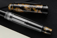 Monteverde Prima Piston Fountain Pen - Orange Marble (Special Edition)