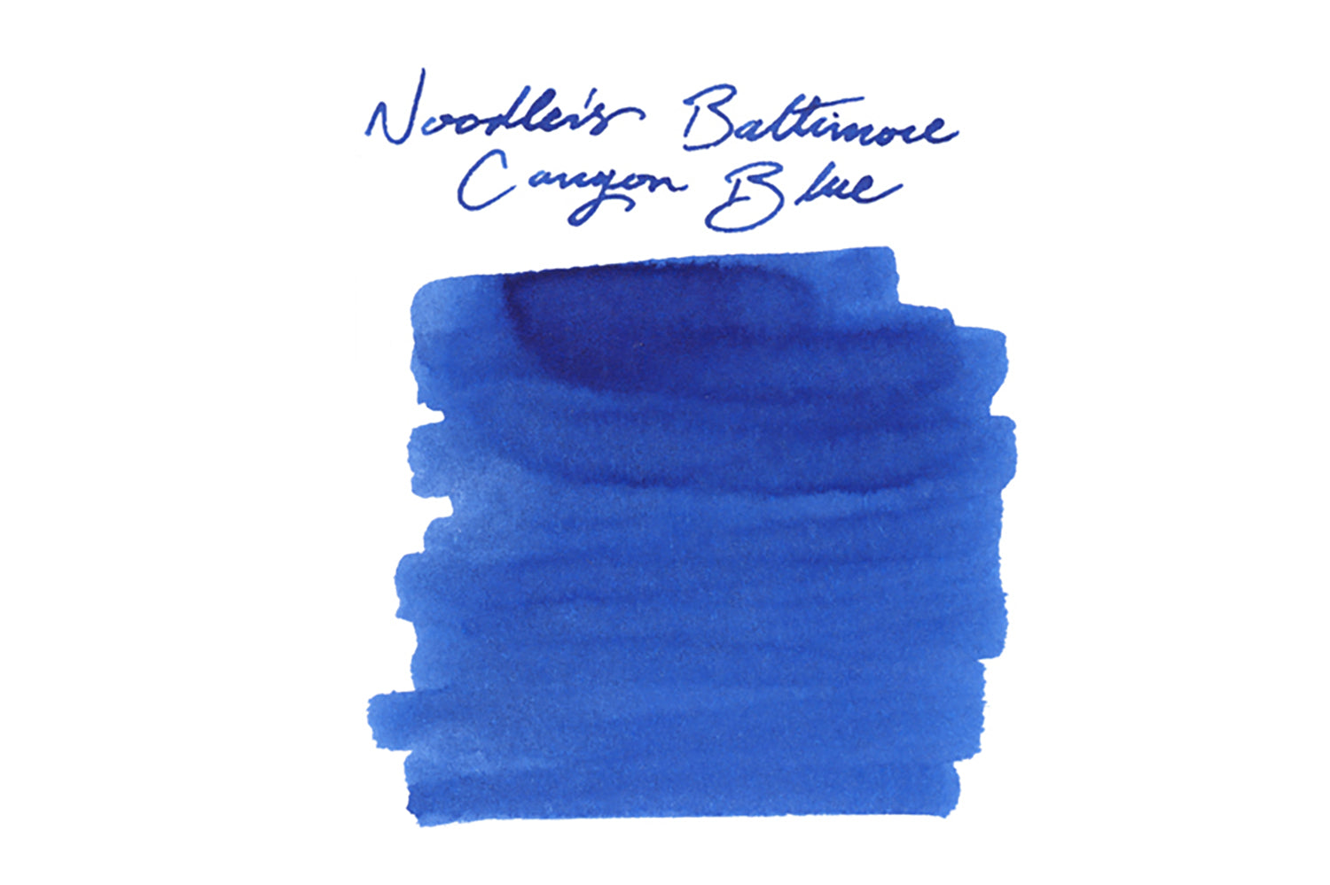 Noodler's Baltimore Canyon Blue fountain pen ink