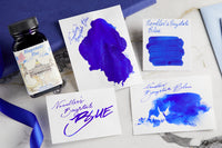 Noodler's Baystate Blue - 4.5oz Bottled Ink with Free Charlie Pen