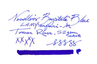 Noodler's Baystate Blue - Ink Sample