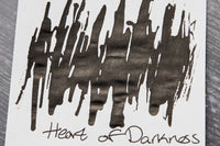 Noodler's Heart of Darkness - Ink Sample