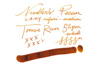 Noodler's Pecan - Ink Sample