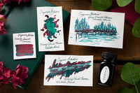 Organics Studio Henry David Thoreau Walden Pond - Ink Sample