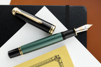 Pelikan M1000 Fountain Pen - Black/Green