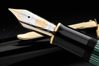 Pelikan M1000 Fountain Pen - Black/Green