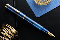 Pelikan M200 Fountain Pen - Golden Lapis (Special Edition)