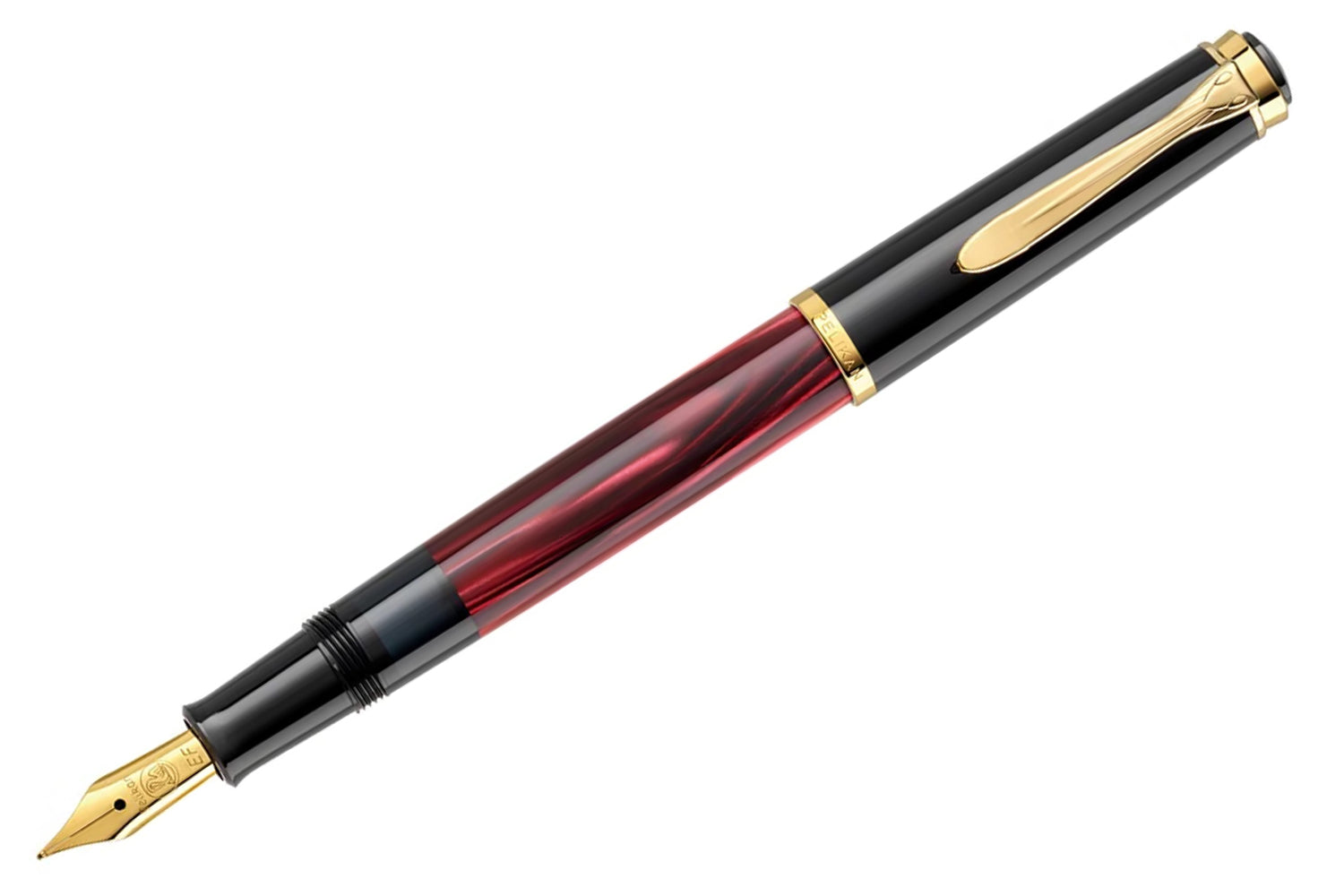 Pelikan M200 Fountain Pen - Red Marbled (Special Edition)