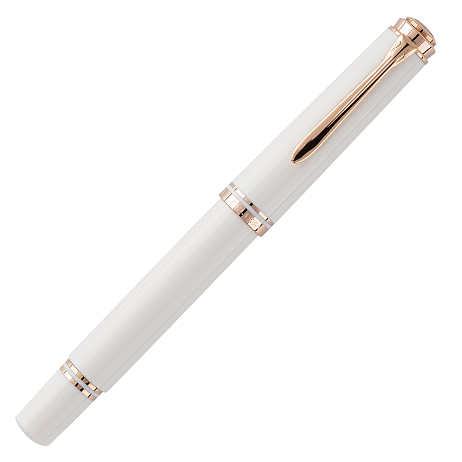 Pelikan M600 Fountain Pen - White & Rose Gold (Special Edition)