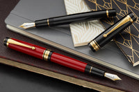 Pilot Custom 845 Urushi Fountain Pen - Vermillion