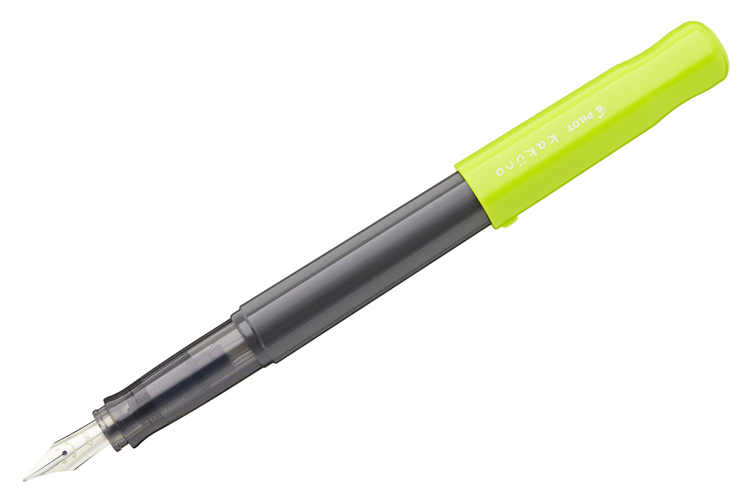 Pilot Kakuno Fountain Pen - Lime Green/Gray