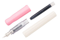 Pilot Kakuno Fountain Pen - Pink/White