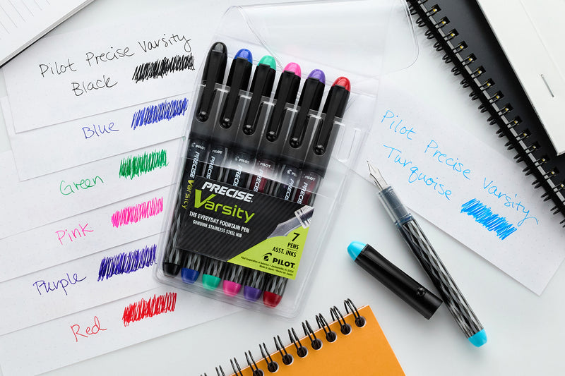 Pilot Precise Varsity Fountain Pen - Green