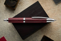 Pilot Vanishing Point Fountain Pen - Birchwood Red