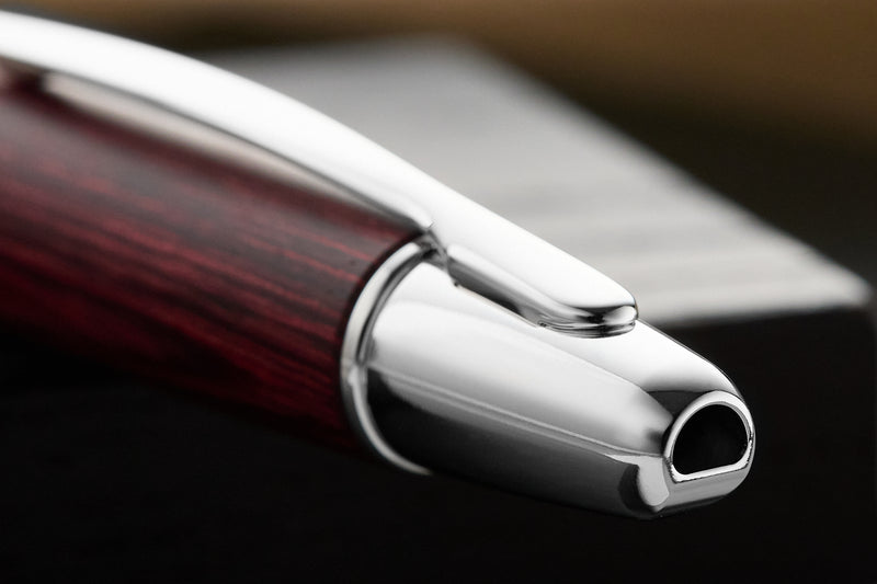 Pilot Vanishing Point Fountain Pen - Birchwood Red
