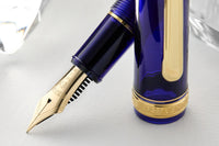 Platinum #3776 Century Fountain Pen - Chartres Blue/Gold