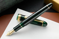 Platinum #3776 Century Fountain Pen - Laurel Green/Gold