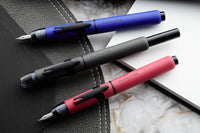 Platinum Curidas Fountain Pen Gift Set - Matte Blue