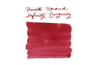 Private Reserve Infinity Burgundy - Ink Sample