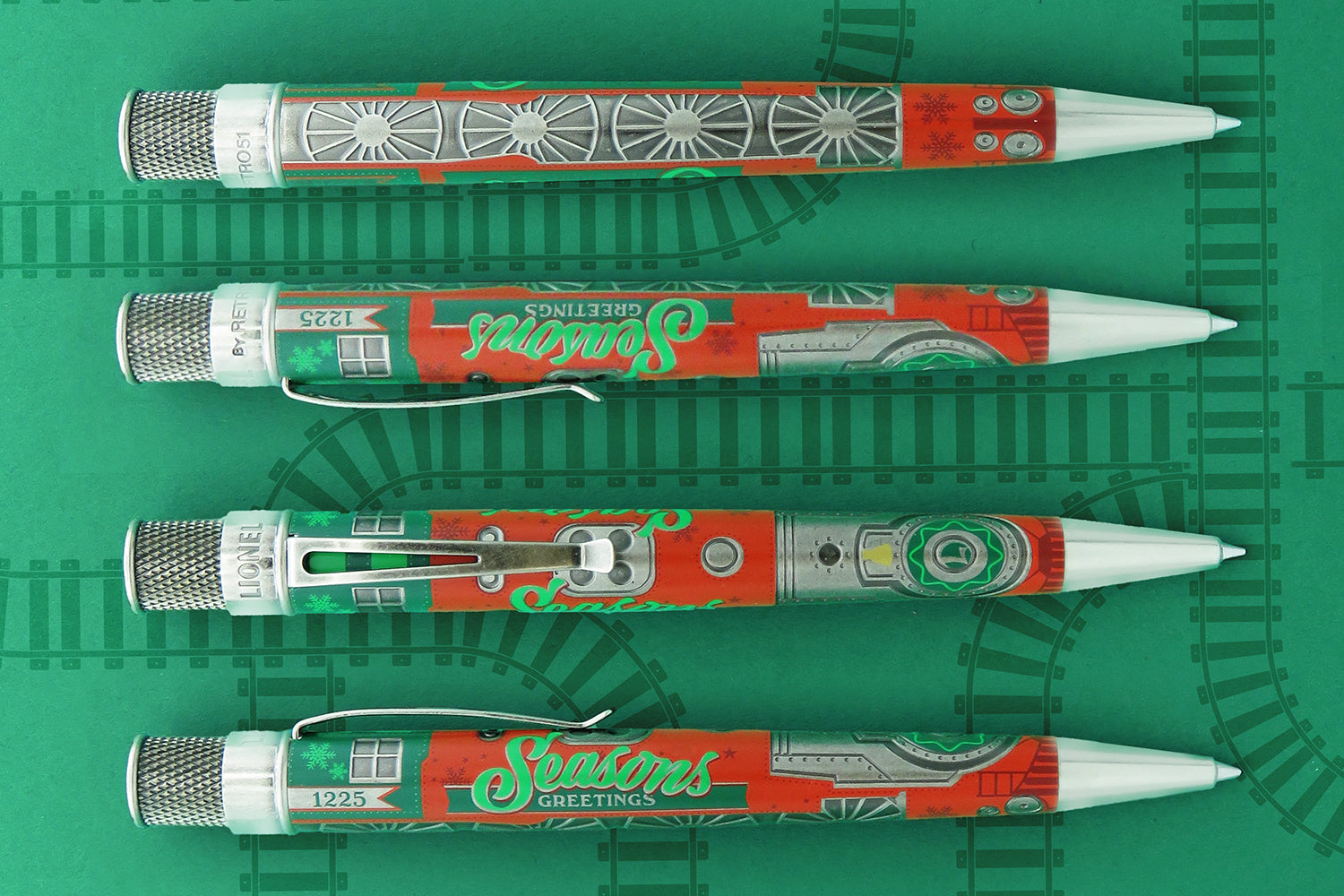 Retro 51 Tornado Rollerball Pen - Christmas Light Express (Limited Edition)