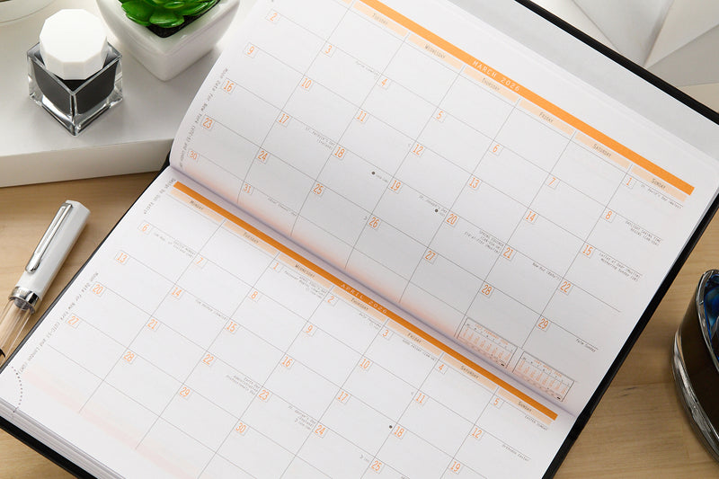 Rhodia 2026 Weekly Planner - Orange