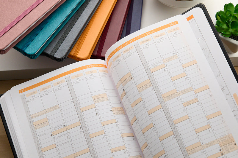 Rhodia 2026 Weekly Planner - Orange