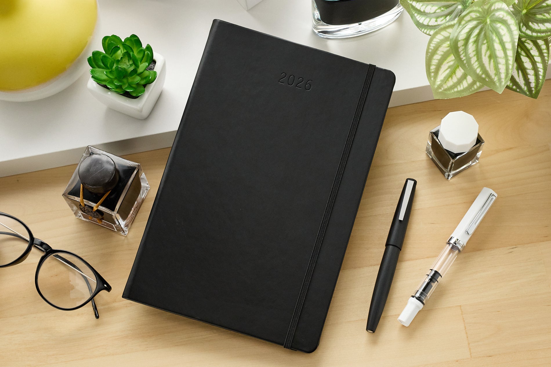 Rhodia 2026 Weekly Planner - Black