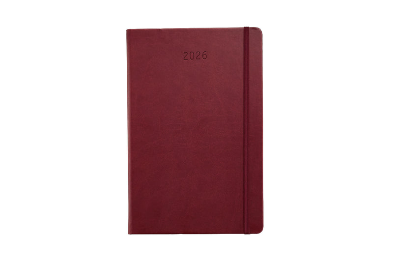 Rhodia 2026 Weekly Planner - Burgundy