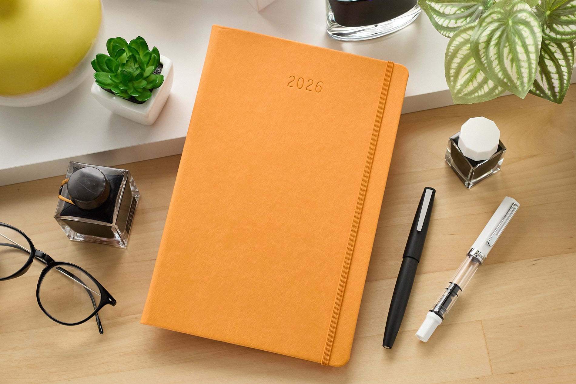 Rhodia 2026 Weekly Planner - Orange