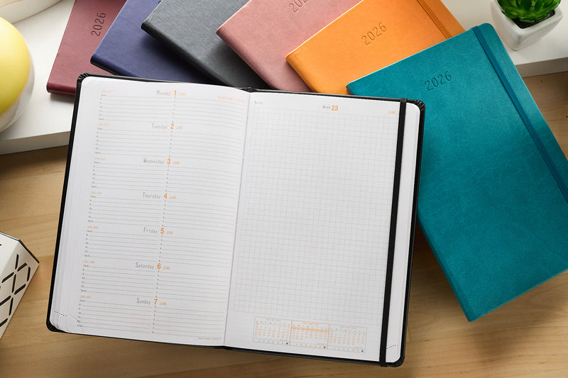 Rhodia 2026 Weekly Planner - Orange