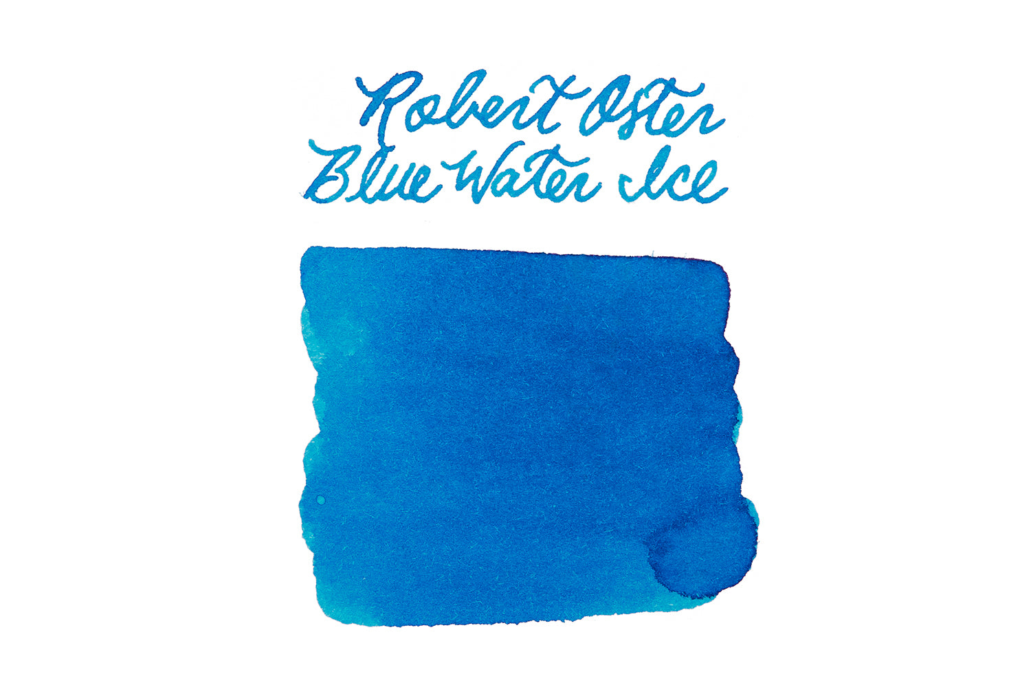 Robert Oster Blue Water Ice fountain pen ink