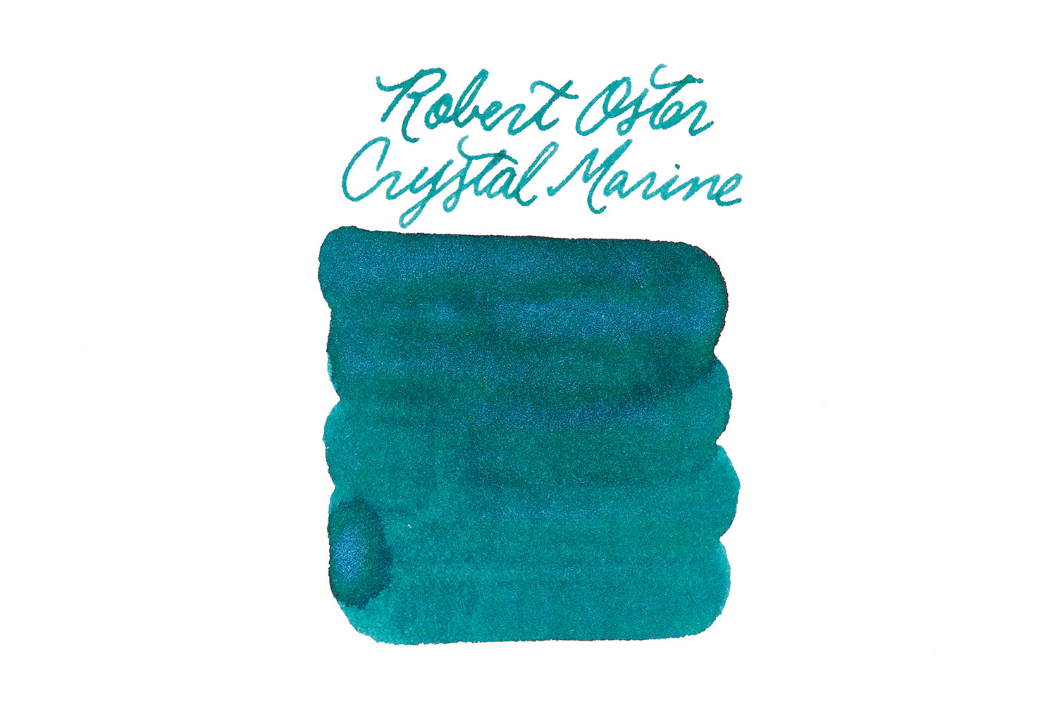 Robert Oster Crystal Marine fountain pen ink