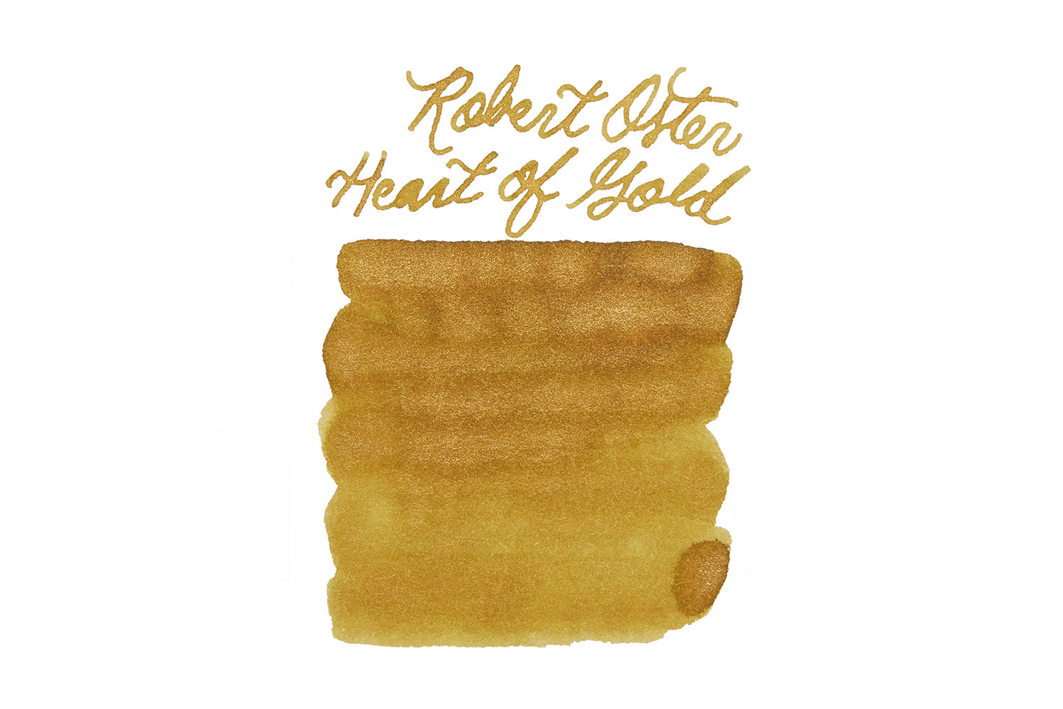 Robert Oster Heart of Gold fountain pen ink